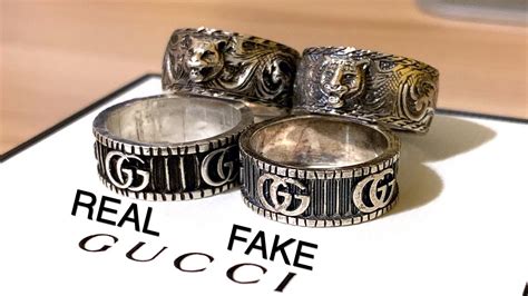 fake gucci ring to trick your friends|how to authenticate gucci slides.